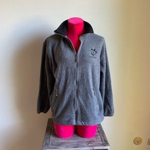 Vintage Grey Fleece Sports Jacket from Hawaii